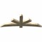 Ekena Millwork Alberta Rough Sawn Timber Gable Bracket, Douglas Fir, 84"W x 31"H x 4"D x 6"F, 9/12 Pitch GBW084X31X0406ALB00RDF - alternate 2